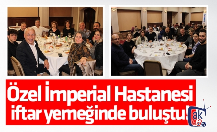 İmperial Hastanesi'nden iftar