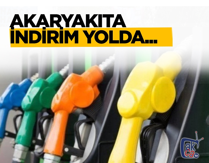 Akaryakıta indirim geliyor!