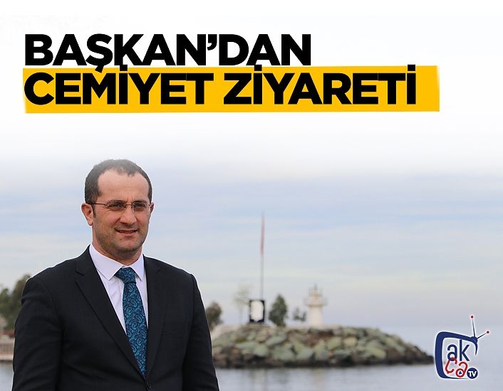 Osman Nuri Ekim'den cemiyet ziyareti