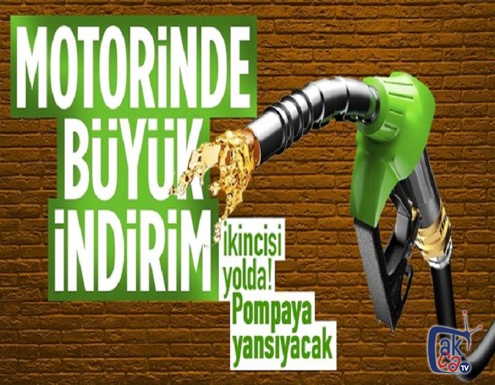 Motorin fiyatlarında indirime gidiliyor.