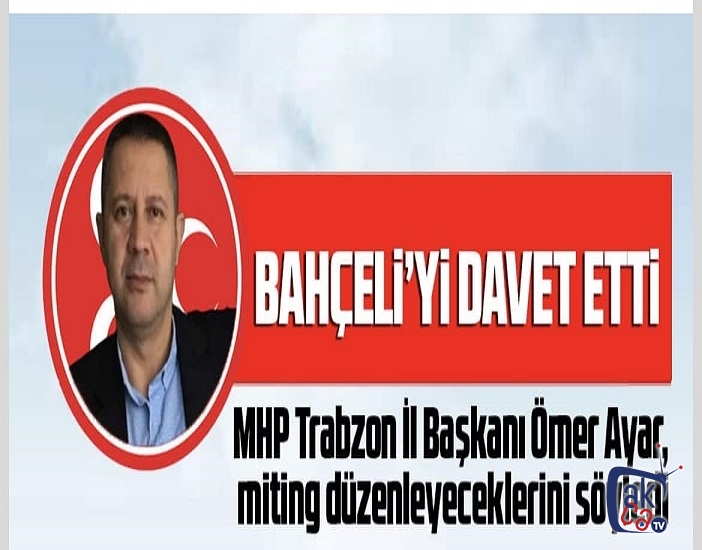 Bahçeli Trabzon'a 7 yıl aradan sonra gelecek