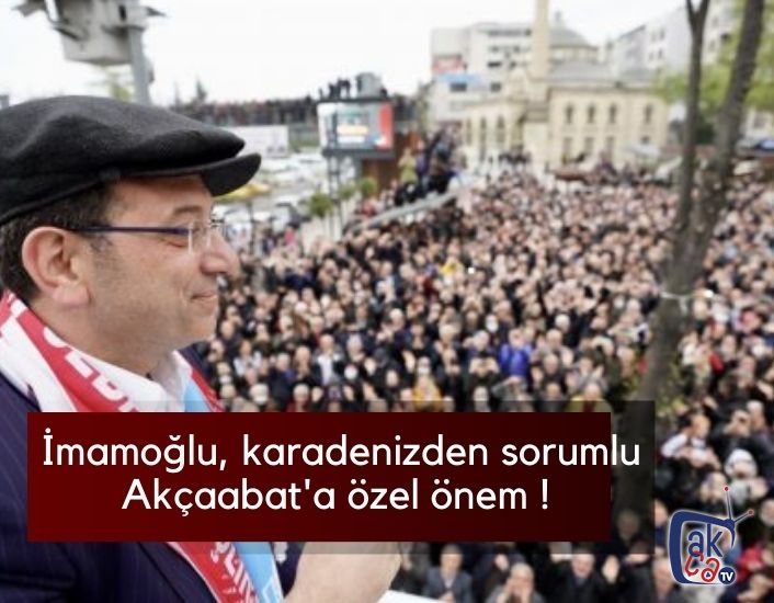 İmamoğlu karadenizden sorumlu