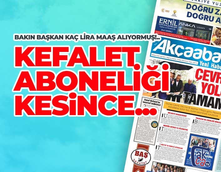 Kefalet aboneliği kesince...