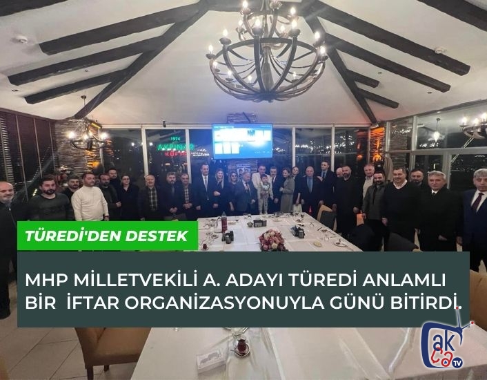 Türedi'den anlamlı destek.