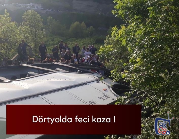 Dörtyol'da feci kaza !