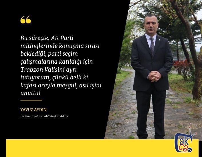 İYİ Partili Yavuz Aydın'dan HÜDAPAR açıklaması