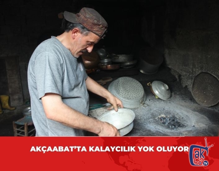 Akçaabat'ta kalaycılık yok oluyor