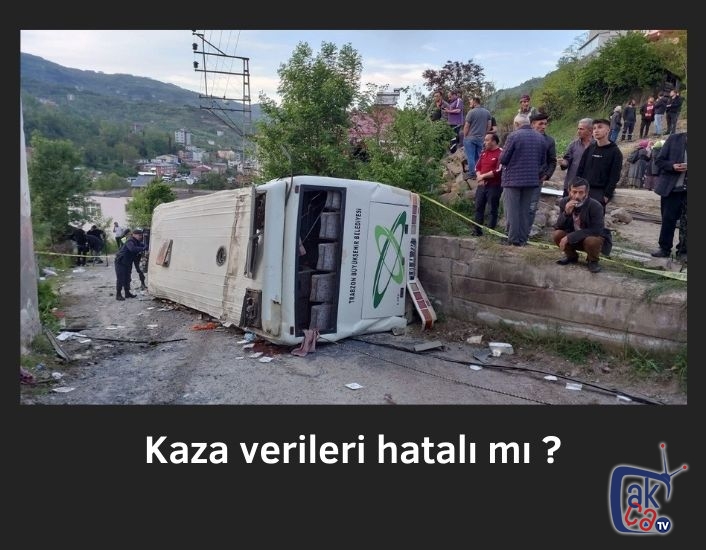 Kaza verileri hatalı mı ?