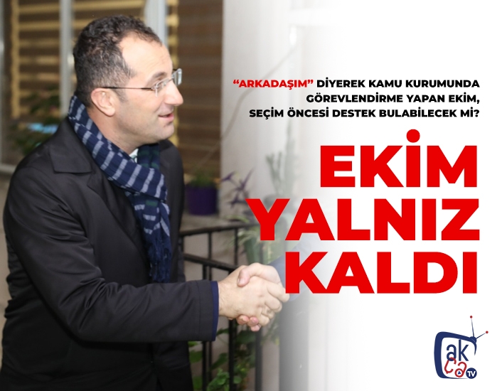 Ekim yalnız kaldı