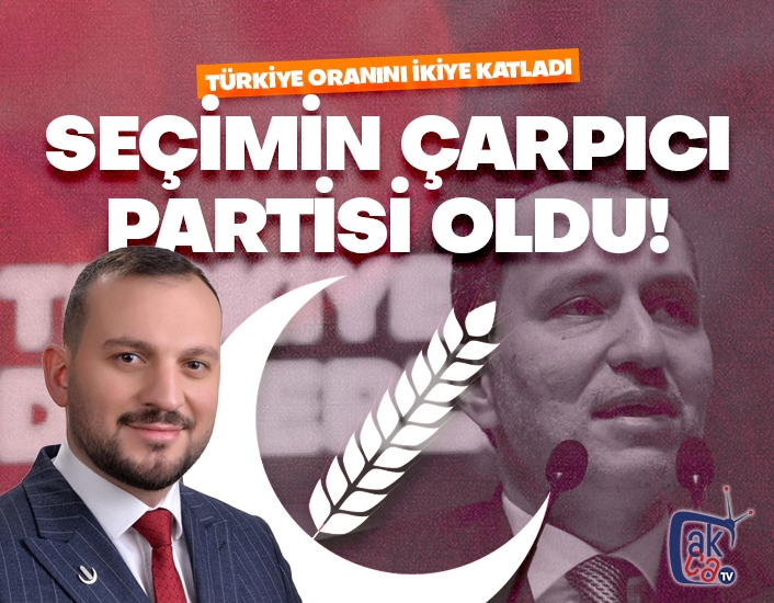 Akçaabat'ta da seçimin çarpıcı partisi oldu