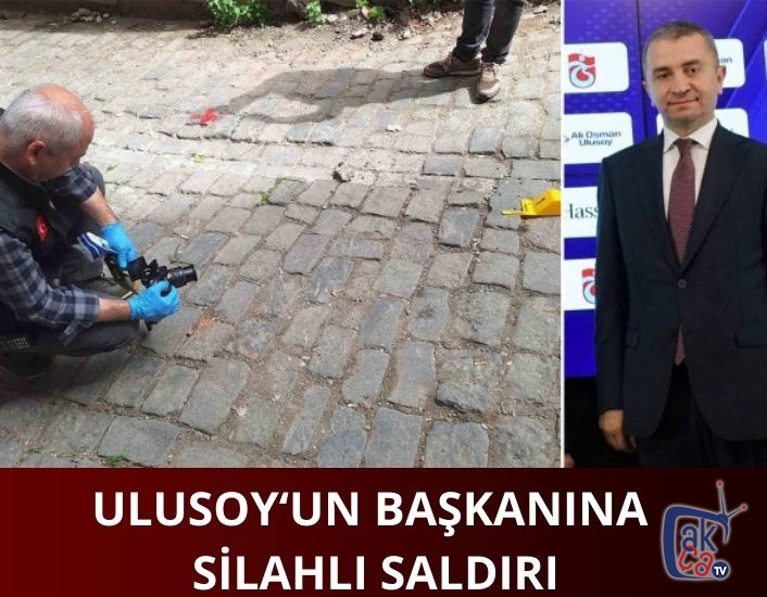 Ali Osman Ulusoy Şirketler Grup Başkanına silahlı saldırı