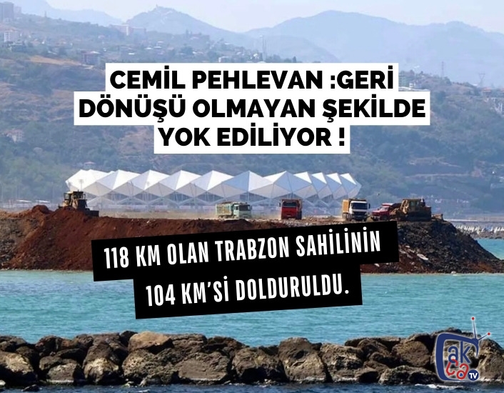 Cemil Pehlevan :Geri dönüşü olmayan şekilde yok ediliyor !