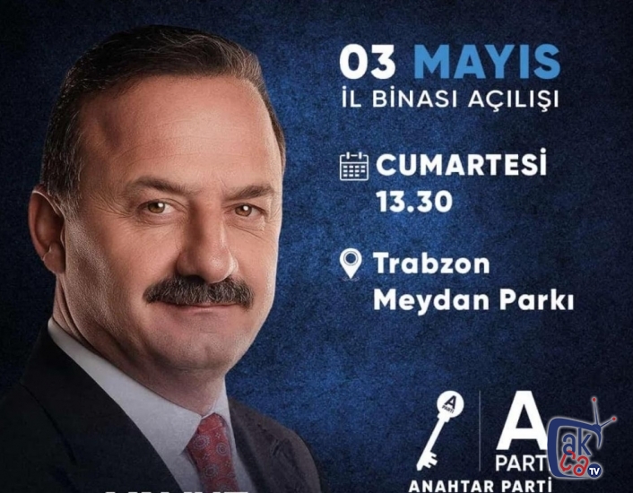 Anahtar Parti Genel Başkanı Ağıralioğlu Trabzon'a geliyor