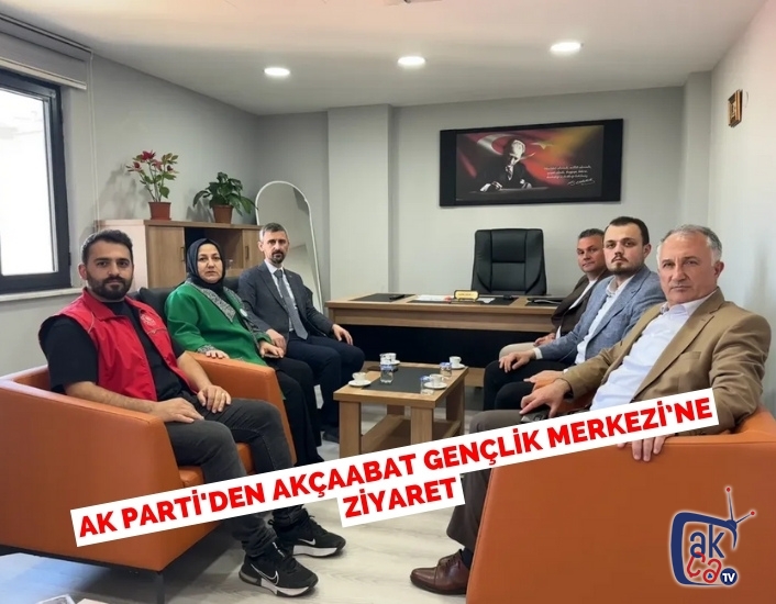 AK Parti'den Akçaabat Gençlik Merkezi’ne Ziyaret