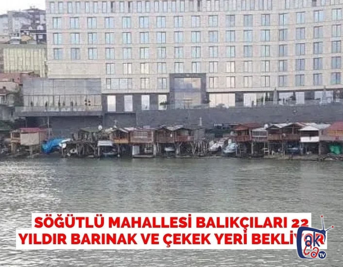 Söğütlü Mahallesi Balıkçıları 22 Yıldır Barınak ve Çekek Yeri Bekliyor