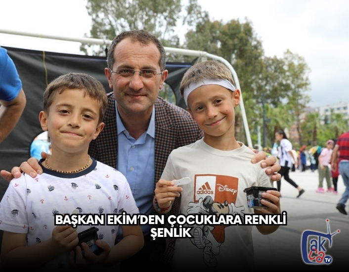 BAŞKAN EKİM’DEN Çocuklara Renkli Şenlik