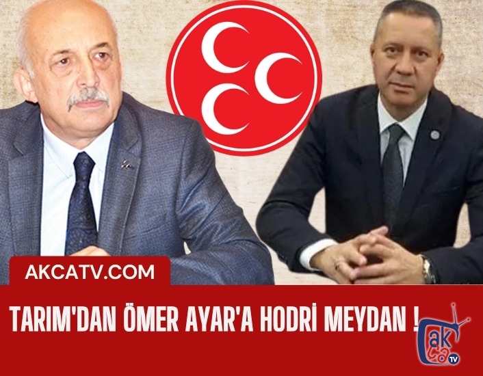 Tarım'dan Ömer Ayar'a hodri meydan !