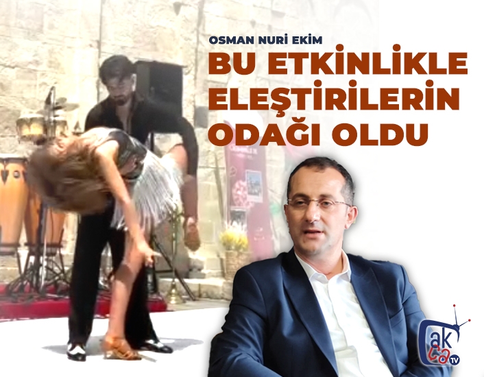 O etkinliğe tepkiler büyüyor!