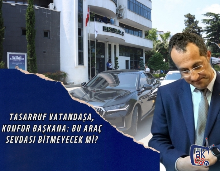 Tasarruf Vatandaşa, Konfor Başkana: Bu Araç Sevdası Bitmeyecek mi?