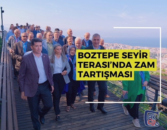 BOZTEPE SEYİR TERASI’NDA ZAM TARTIŞMASI