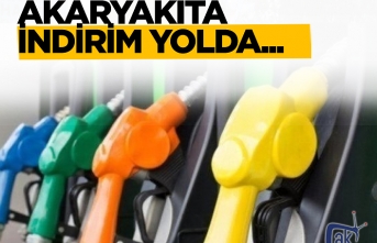 Akaryakıta indirim geliyor!