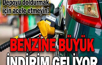 Depoyu doldurmak için acele etmeyin!