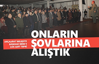 Onların şovlarına alıştık!