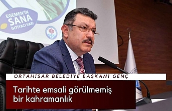 Tarihte emsali görülmemiş bir kahramanlık