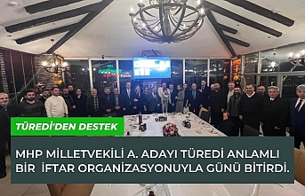 Türedi'den anlamlı destek.