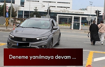 Deneme yanılmaya devam ..