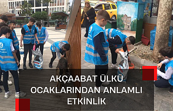 Akçabaat Ülkü Ocaklarından anlamlı etkinlik