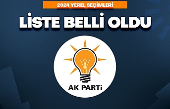 Ak Parti Akçaabat Belediye Meclis üye aday listesi belirlendi