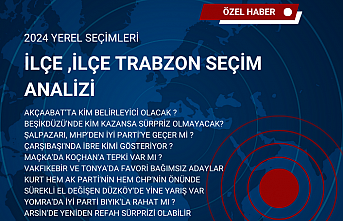 İlçe, İlçe Trabzon analizi ..