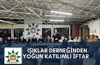 Işıklar Derneğinden yoğun katılımlı iftar