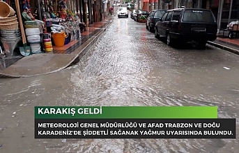 Meteoroloji'den Trabzon ve Doğu Karadeniz'de sağanak yağış ve kar uyarısı