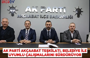 AK Parti Akçaabat Teşkilatı, Belediye ile Uyumlu Çalışmalarını Sürdürüyor