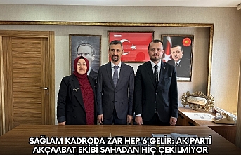 Sağlam Kadroda Zar Hep 6 Gelir: AK Parti Akçaabat Ekibi Sahadan Hiç Çekilmiyor