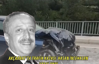 Akçaabat'ta Trafik Kazası: Hasan İncehasan Yaralandı
