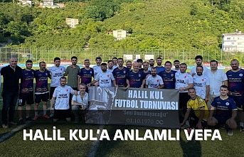 Halil Kul’a Anlamlı Vefa