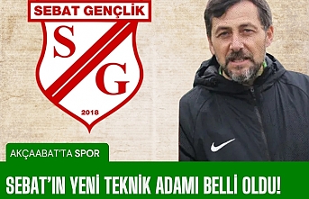 Sebat Gençlik Spor’un yeni teknik adamı belli oldu!