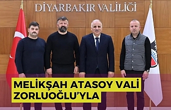 MELİKŞAH ATASOY VALİ ZORLUOĞLU’YLA