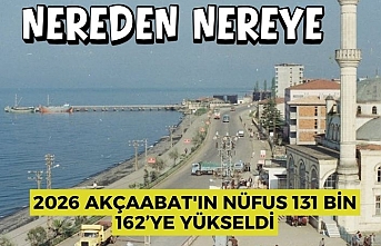 Akçaabat'ın nüfus 131 bin 162’ye yükseldi