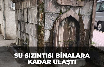 Su Sızıntısı Binalara Ulaştı