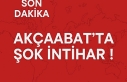Akçaabat'ta şok intihar !