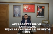 AKÇAABAT’TA BİR YIL: YATIRIMLAR, TEŞKİLAT ÇALIŞMALARI VE REKOR ÜYE