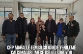 CHP Mahalle Temsilciliğinde Yenileme Çalışmaları İmece Usulü Sürüyor