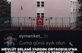 Mevlüt Selami Yardım Ortaokulu’na Yönelik Tehdit Mesajı Tepki Çekti