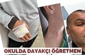 Okulda dayakçı öğretmen dehşeti!