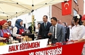 Akçaabat Halk Eğitim Merkezi’nin Yıl Sonu Sergisi Yoğun İlgi Gördü