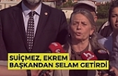 Suiçmez , Ekrem Başkandan selam getirdi